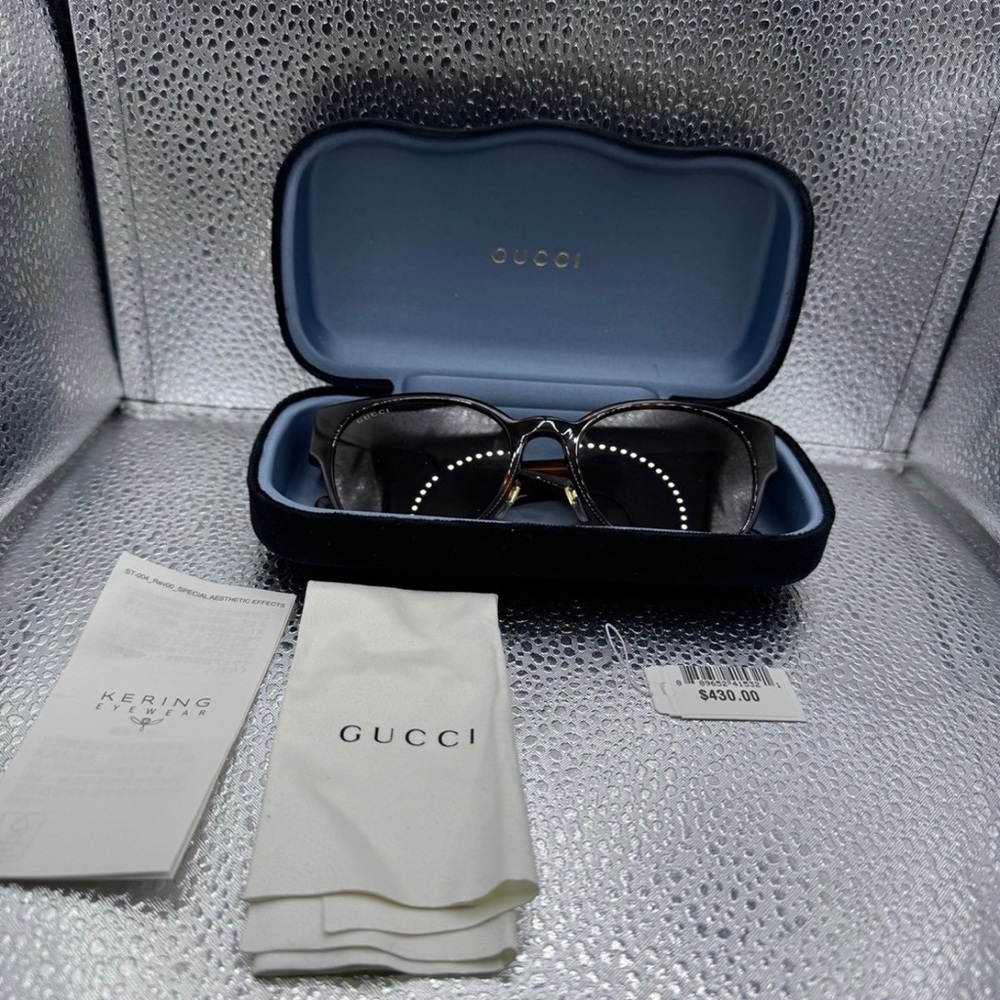 Gucci Havana Crystal-Brown -GG1304SK 003